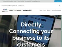 Tablet Screenshot of direct-connect.org